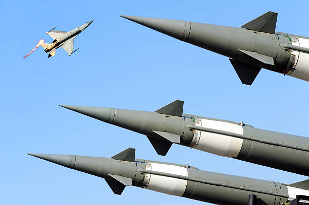 istock Ground to air missile 160576935