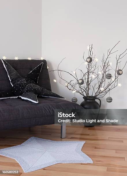 Cozy Decorations In The Living Room Stock Photo - Download Image Now - Amphora, Angle, Apartment