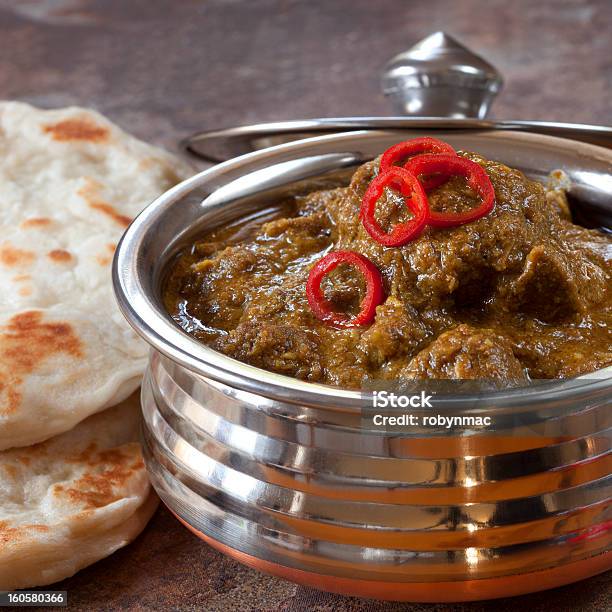 Indian Carneiro Korma - Fotografias de stock e mais imagens de Almoço - Almoço, Aço, Caril