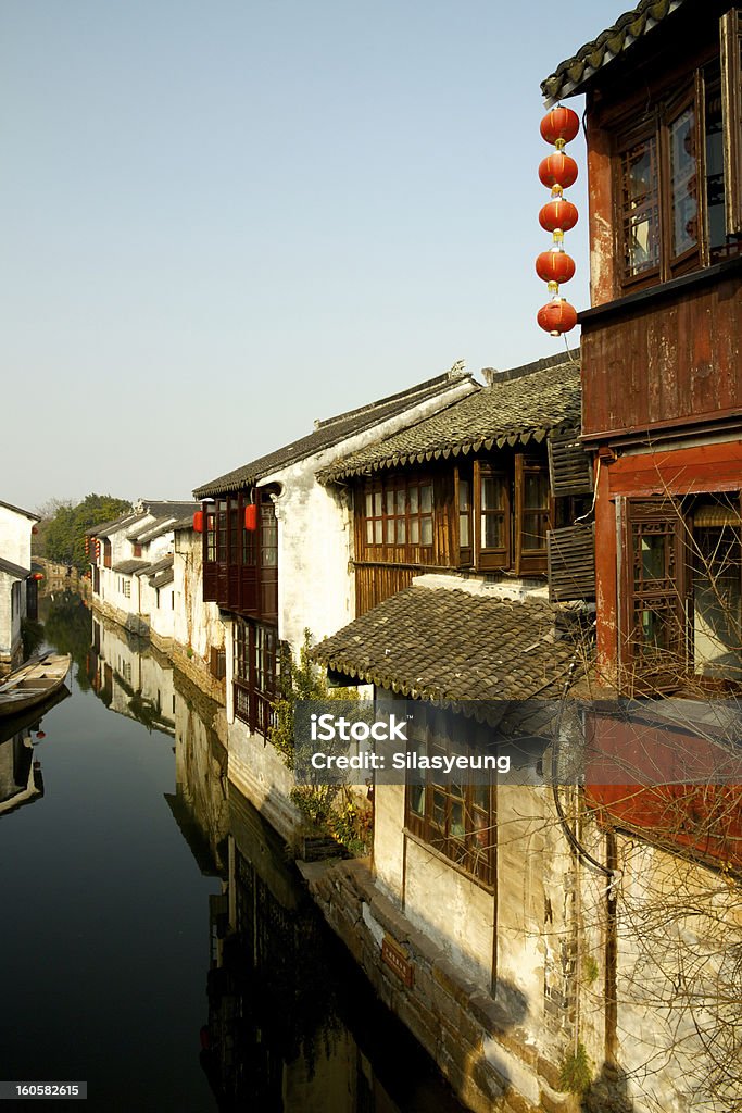 Zhouzhuang, Shanghai - Foto stock royalty-free di Ambientazione esterna