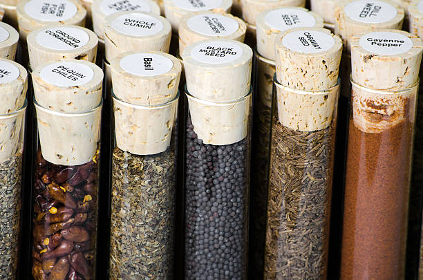 Various Spices stock photo
