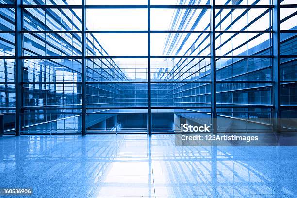 Image Of Windows In Morden Office Building Stock Photo - Download Image Now - Architecture, Arranging, Back Lit