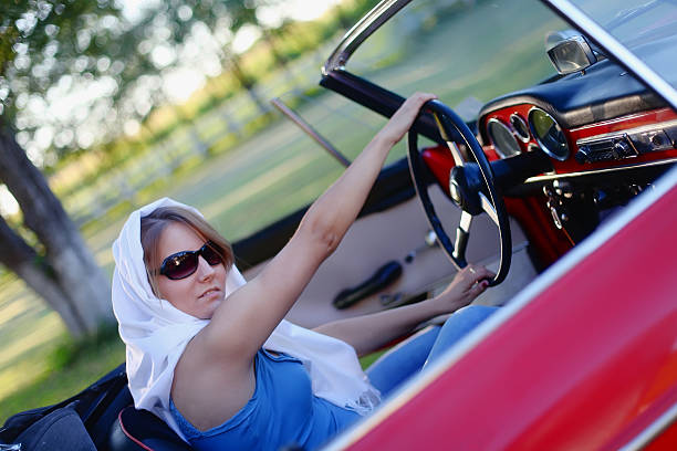 istock Girl in the car 160587104