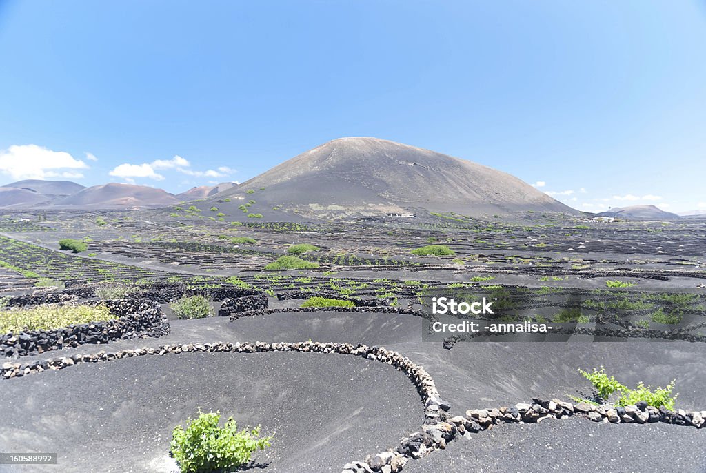 Vulkanlandschaft - Lizenzfrei Anmut Stock-Foto