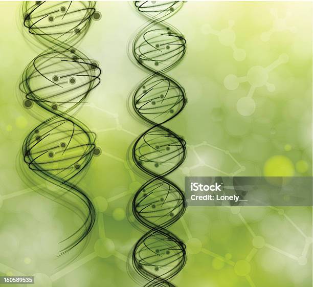 Molécules Dadn Vecteurs libres de droits et plus d'images vectorielles de ADN - ADN, Abstrait, Atome