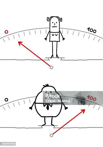 Ilustración de Anorexia Obesidad y más Vectores Libres de Derechos de Adulto - Adulto, Asistencia sanitaria y medicina, Aumento a pequeña escala