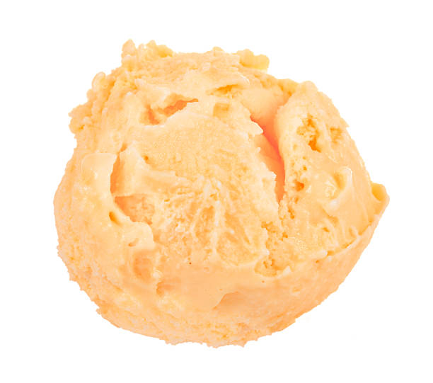 istock Vanilla ice cream ball isolated 160593292