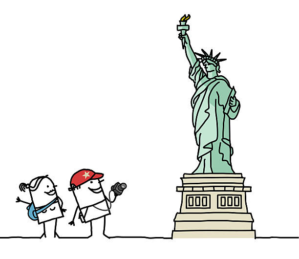 Tourists Amp Statue Of Liberty Stock Illustration - Download Image Now - Statue of Liberty - New York City, Cartoon, Humor - iStock Tourists Amp Statue Of Liberty Stock Illustration - Download Image Now - Statue of Liberty - New York City, Cartoon, Humor - iStock