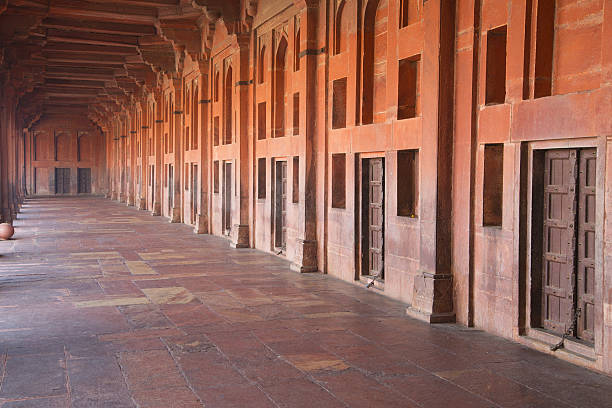 istock Arcade in complex of Fathpur Sikri Mosque 160595747