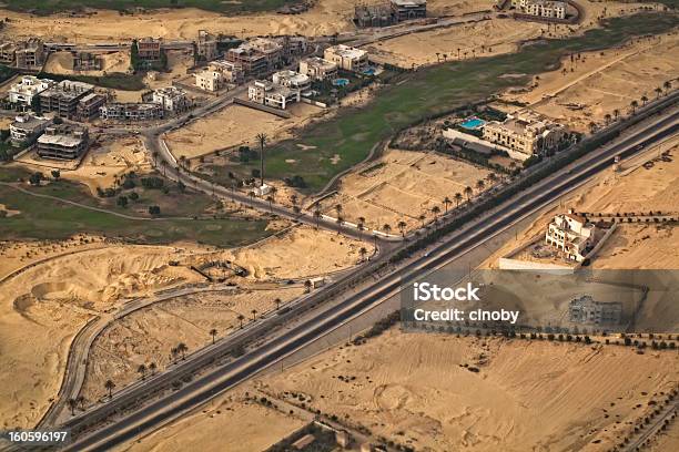 Aerial View Of An African Urban Stock Photo - Download Image Now - Construction Industry, Housing Development, Development