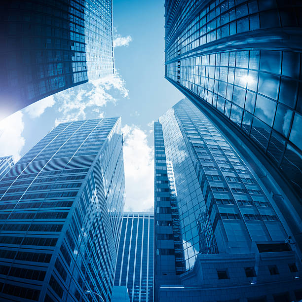 istock Business steel Manhattan skyscraper 160599347