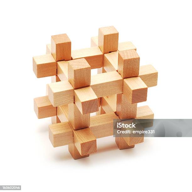 Puzzle - Fotografie stock e altre immagini di Cubo - Cubo, Fotografia - Immagine, Giocattolo