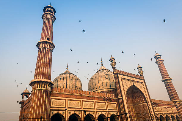 istock Jama Masjid mosque in Old Delhi, India 160609938
