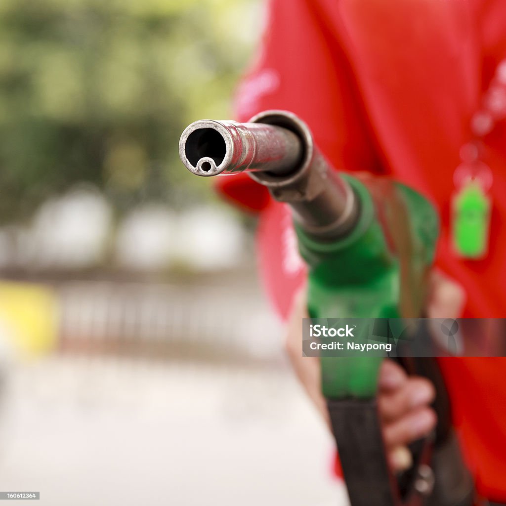 Gas Station Worker and service Adult Stock Photo