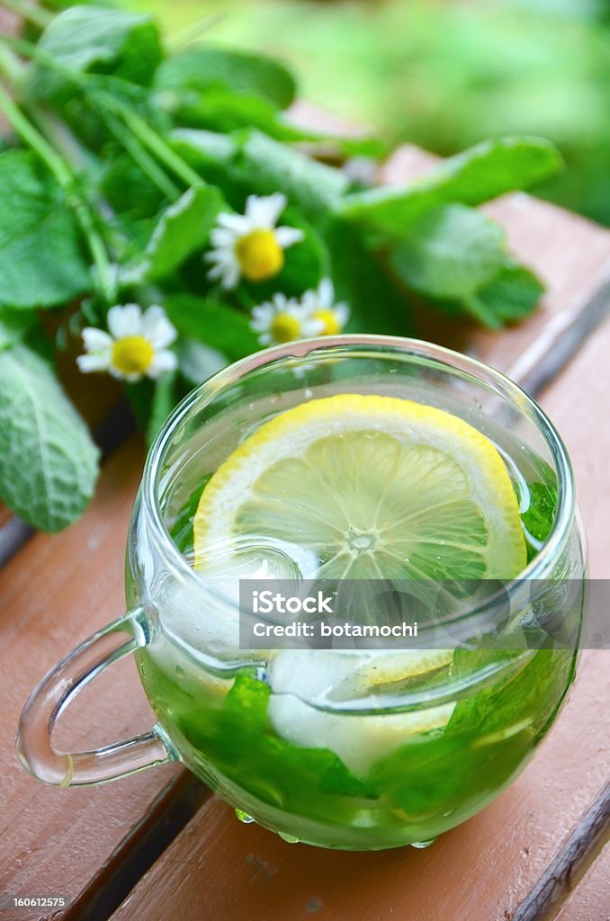 Chá de menta gelado - Foto de stock de Alimentação Saudável royalty-free
