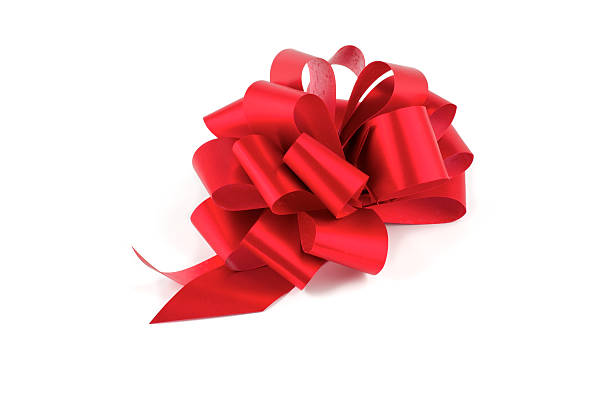 Red Bow stock photo