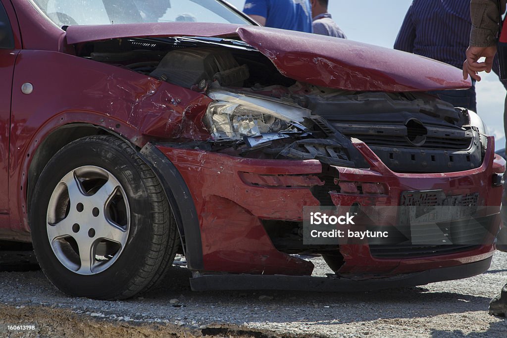 Accident de voiture - Photo de Verre brisé libre de droits