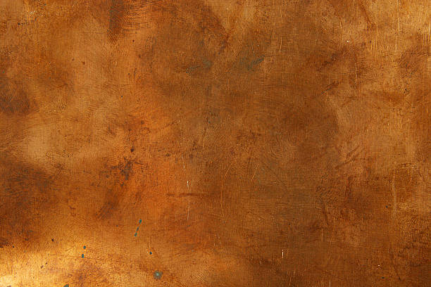 Background Grunge background from sheet metal of bronze bronze colored stock pictures, royalty-free photos & images