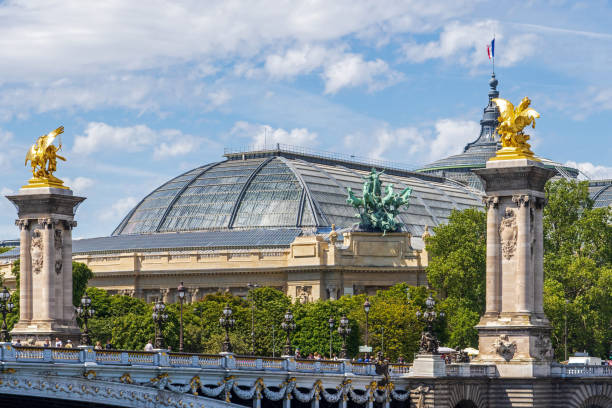 istock Alexandre III Bridge and Grand Palais 1606166056