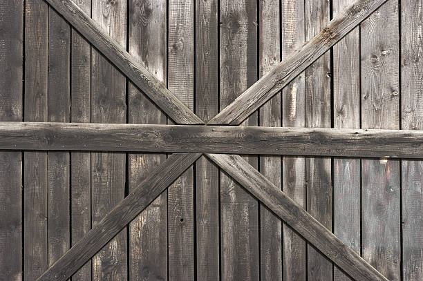 istock Old wooden door 160617283