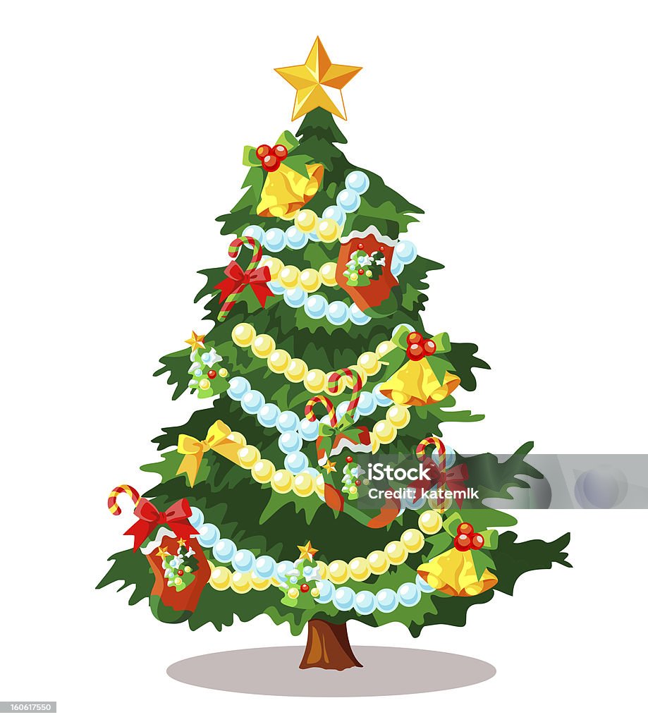Árvore de Natal - Foto de stock de Artigo de decoração royalty-free