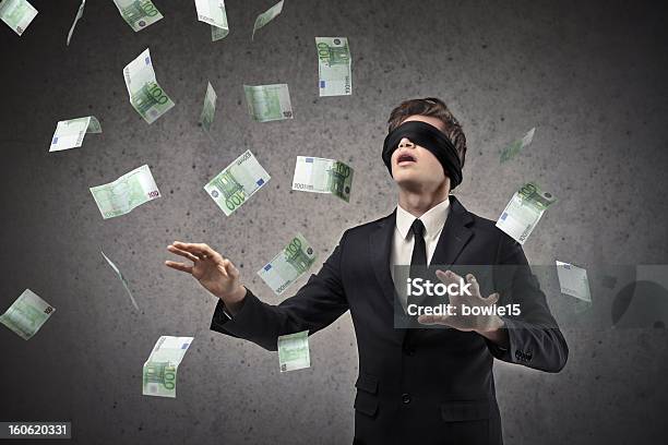 Blindfolded Stock Photo - Download Image Now - Blindfold, Men, Adult