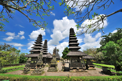 Old oriental temple from Bali, Indonesia.