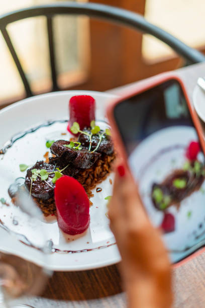 istock plate of food served on white tableware from a beautiful restaurant 1606213870