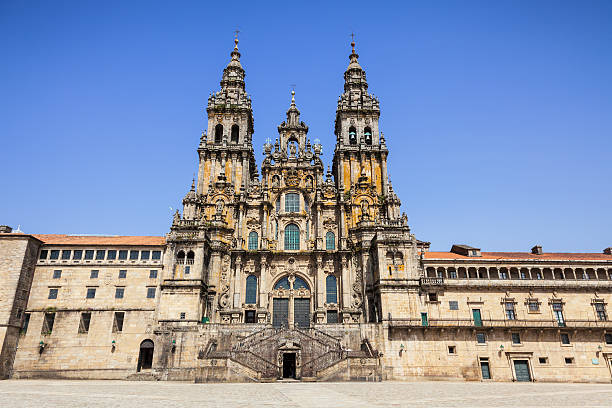 The Santiago de Compostela cathedral