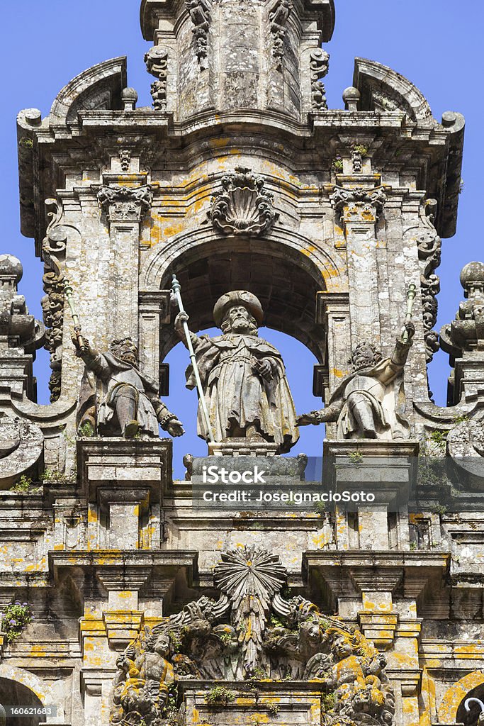 Catedral de Santiago - Foto de stock de Catedral de Santiago de Compostela libre de derechos
