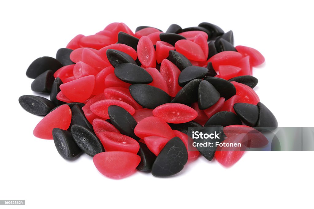 Милый малина и licorice лодки - Стоковые фото Белый фон роялти-фри