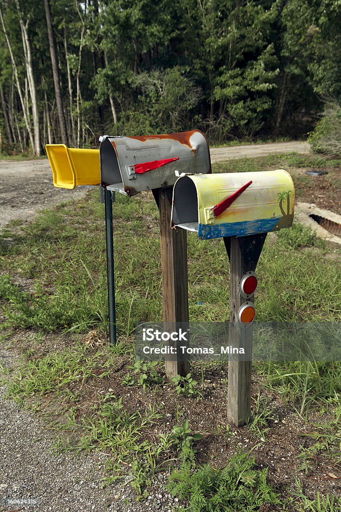 Buzones en el campo - Foto de stock de Aire libre libre de derechos