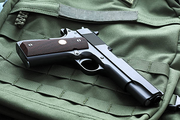 istock M1911 Mark IV Series 80 pistol 160624553