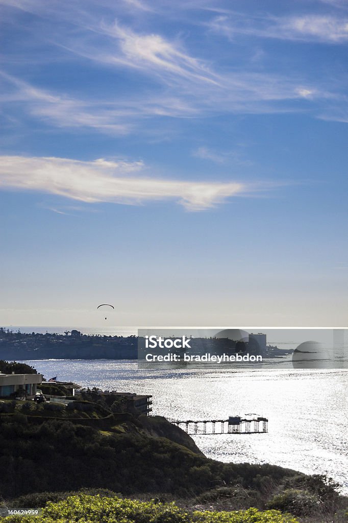 Os penhascos, mar e céu de La Jolla, Califórnia - Royalty-free Ao Ar Livre Foto de stock