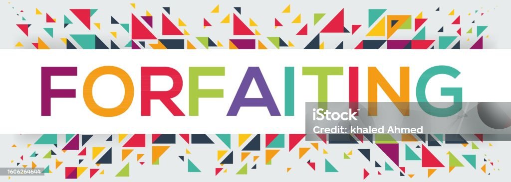 Forfaiting Man Header Forfaiting Text Banner Stock Illustration - Download Image Now ...