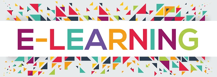 Elearning Text Frame Elearning Text Banner Stock Illustration - Download Image Now - Book ...