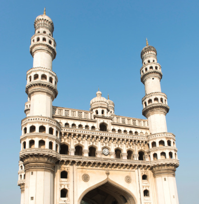 Charminar or Four Towers are a prominant landmark in Hyderabad, India