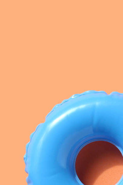 istock Rubber ring for swimming. Summer background concept 1606311174