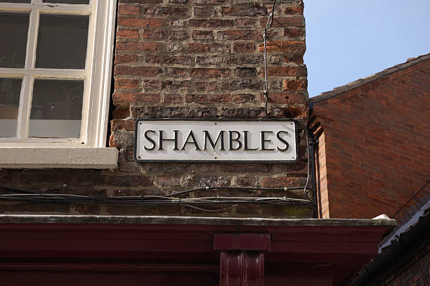 istock Shambles Street Sign, York 160631281