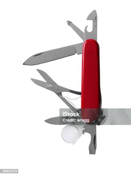 Ручка Нож — стоковые фотографии и другие картинки Перочинный нож - Перочинный нож, Студийная фотография, Красный