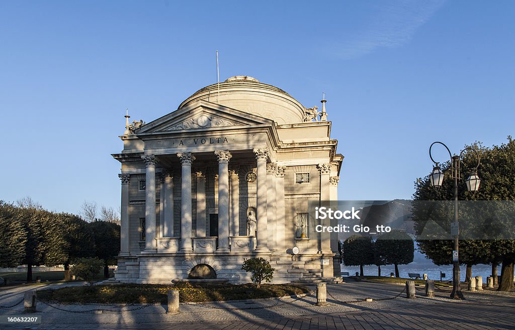 Como: Tempio Voltiano - Photo de Côme - Italie libre de droits