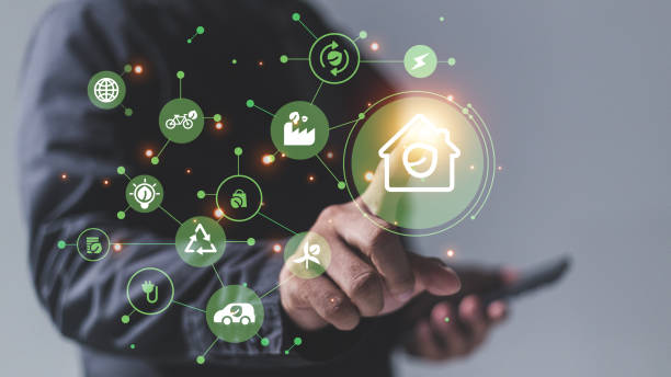 istock Smart home and internet of things (IoT) concept. 1606330358