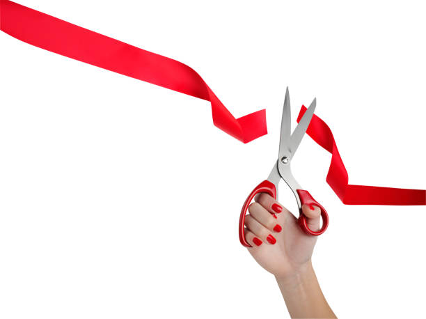 istock Cutting Red Ribbon Opening Ceremony 160633393