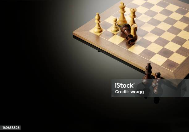 Gewinn Einer Partie Schach Stockfoto und mehr Bilder von Aggression - Aggression, Bauer, Brettspiel