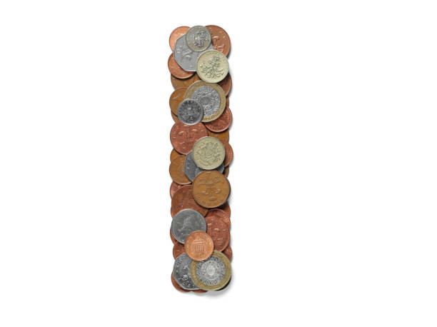 istock Letter I in British Currency 160636261