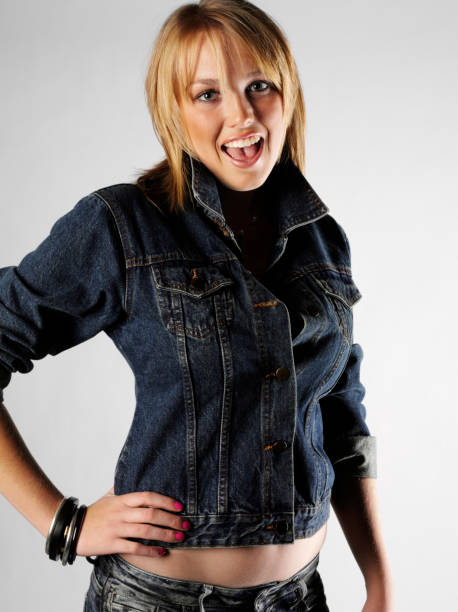 istock Young Girl in Denim 160641187