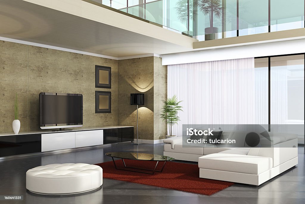 Willa Luxury wnętrza - Zbiór zdjęć royalty-free (Mieszkanie)