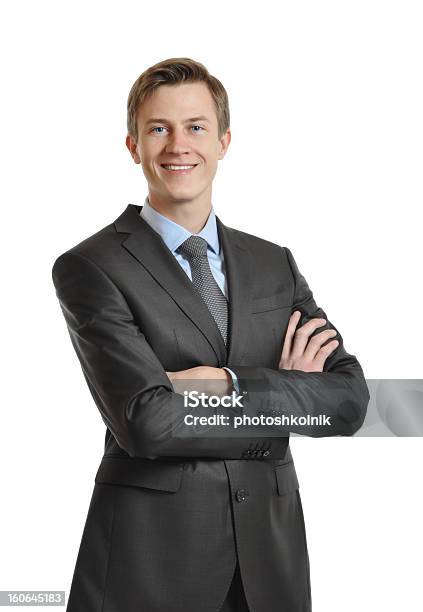 Erfolgreicher Geschäftsmann Stockfoto und mehr Bilder von Anzug - Anzug, Ein Mann allein, Eine Person