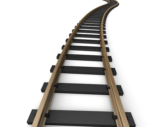 istock Toy railroad tracks 160647195
