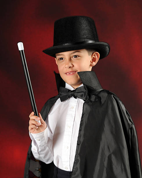 Stunning Young Magician stock photo